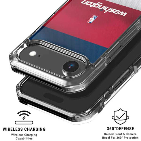 NBA Washington Wizards Jersey iPhone 17 Air Clear Case