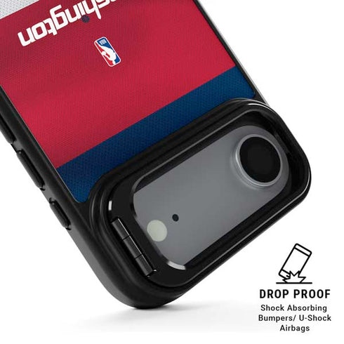 NBA Washington Wizards Jersey iPhone 17 Air Kickstand Case