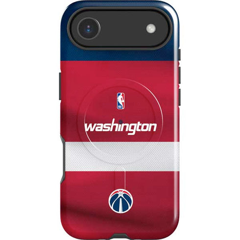 NBA Washington Wizards Jersey iPhone 17 Air Magsafe Impact Case