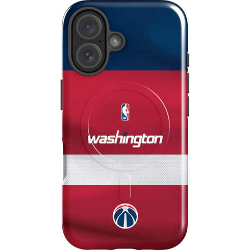 NBA Washington Wizards Jersey iPhone 17 Magsafe Impact Case