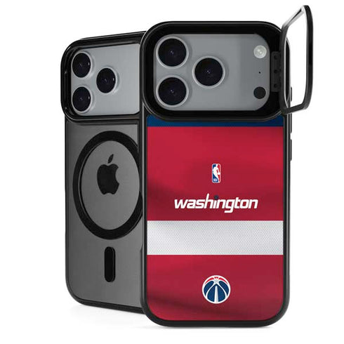 NBA Washington Wizards Jersey iPhone 17 Pro Max Kickstand Case