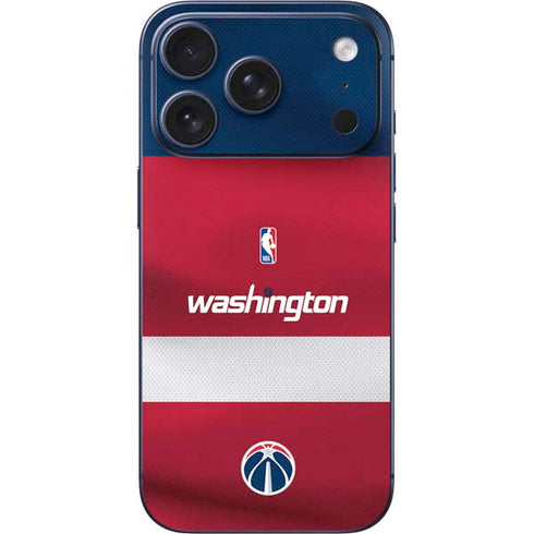 NBA Washington Wizards Jersey iPhone 17 Pro Skin