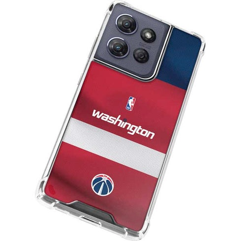 NBA Washington Wizards Jersey Moto G Stylus 5G (2025) Clear Case