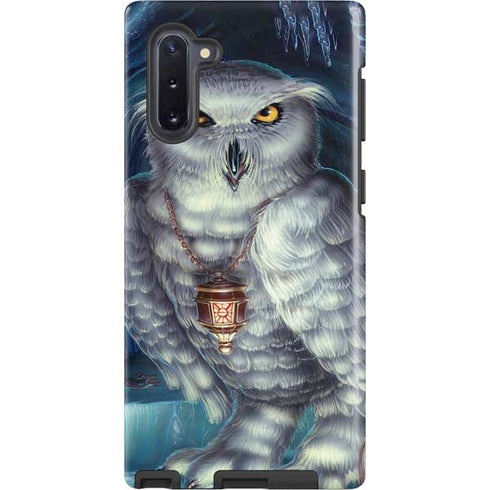 White Owl by Ed Beard Jr Galaxy Cases