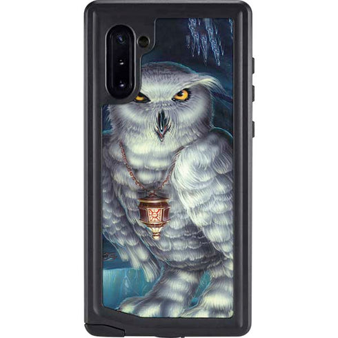White Owl by Ed Beard Jr Galaxy Cases