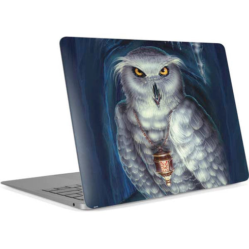 White Owl by Ed Beard Jr Apple MacBook Air Skin