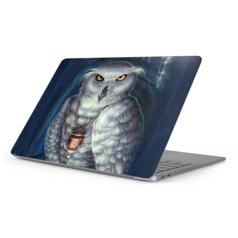 White Owl by Ed Beard Jr Apple MacBook Pro 16-inch Skin