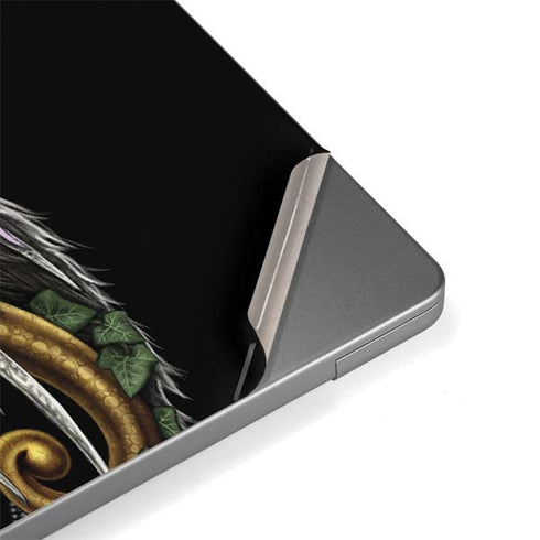 Wolf Howling by Sarah Richter Apple MacBook Pro 14-inch Skin