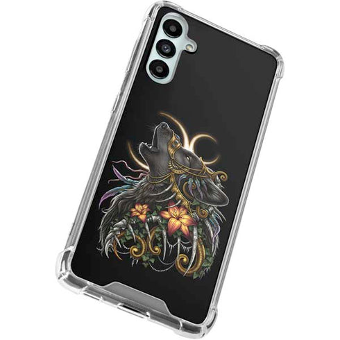 Wolf Howling by Sarah Richter Gabb Phone 4 Clear Case