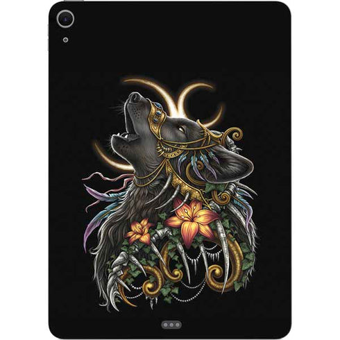 Wolf Howling by Sarah Richter Apple iPad Air Skin