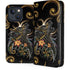 Wolf Howling by Sarah Richter iPhone 14 Plus Folio Case