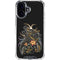 Wolf Howling by Sarah Richter iPhone 16 Plus Clear Case