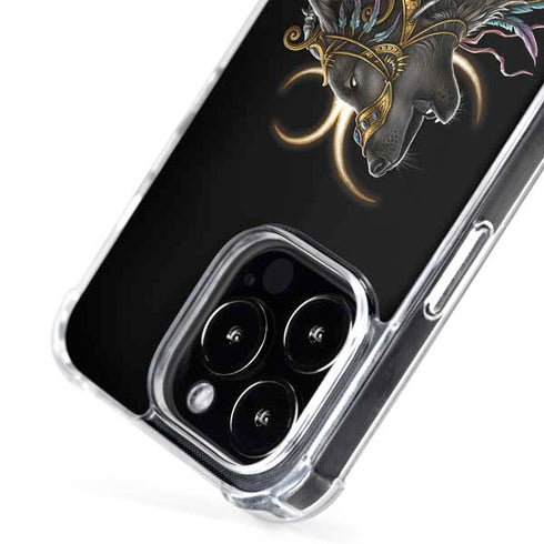 Wolf Howling by Sarah Richter iPhone 16 Pro Max MagSafe Case