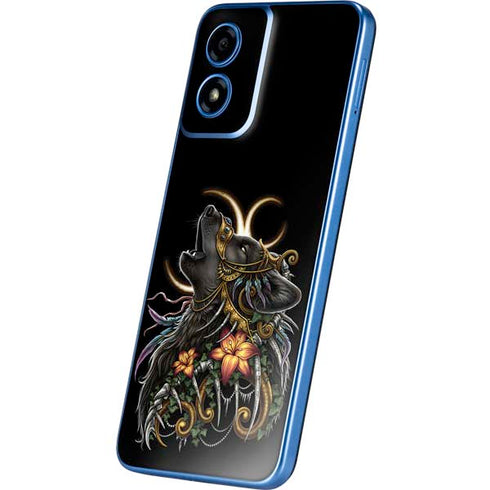 Wolf Howling by Sarah Richter Moto G Play 4G (2024) Skin