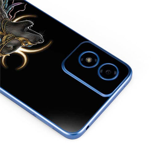 Wolf Howling by Sarah Richter Moto G Play 4G (2024) Skin