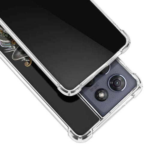 Wolf Howling by Sarah Richter Moto G Play 5G (2025) Clear Case
