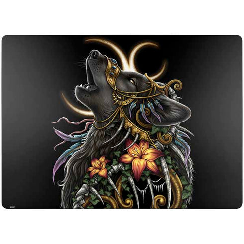 Wolf Howling by Sarah Richter Surface Laptop 7 15in Skin