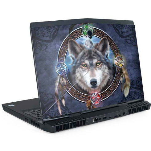 Wolf Symbols by Brigid Ashwood Dell Alienware Skin