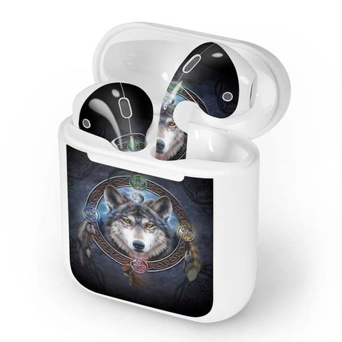 Wolf Symbols by Brigid Ashwood Apple AirPods Skin
