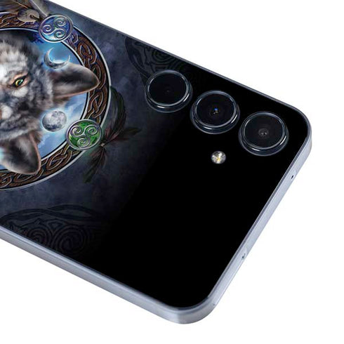 Wolf Symbols by Brigid Ashwood Galaxy A55 5G Skin