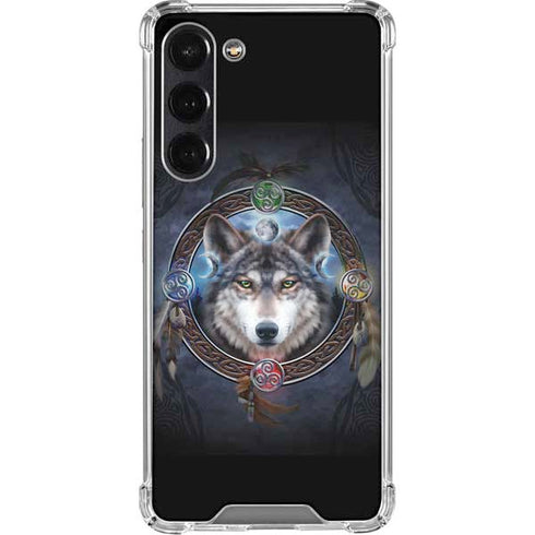 Wolf Symbols by Brigid Ashwood Galaxy S24 FE Clear Case