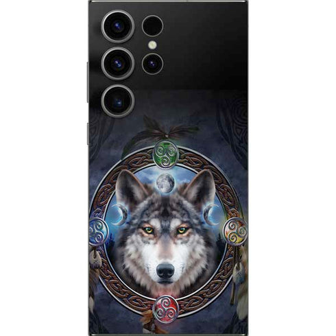 Wolf Symbols by Brigid Ashwood Galaxy S24 Ultra Skin