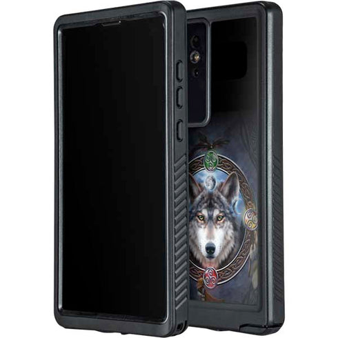 Wolf Symbols by Brigid Ashwood Galaxy S24 Ultra Waterproof Case