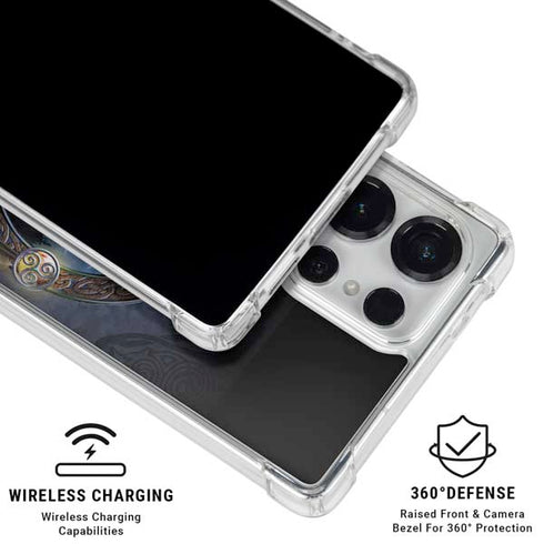 Wolf Symbols by Brigid Ashwood Galaxy S25 Ultra Clear Case