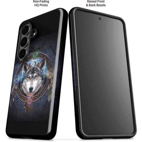 Wolf Symbols by Brigid Ashwood Galaxy S26 Impact Case