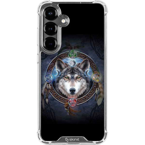 Wolf Symbols by Brigid Ashwood Galaxy S26 Plus Clear Case