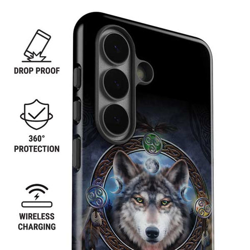 Wolf Symbols by Brigid Ashwood Galaxy S26 Plus Impact Case