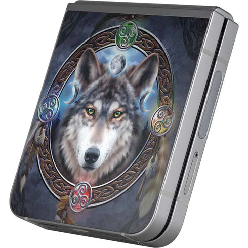 Wolf Symbols by Brigid Ashwood Galaxy Z Flip6 Skin