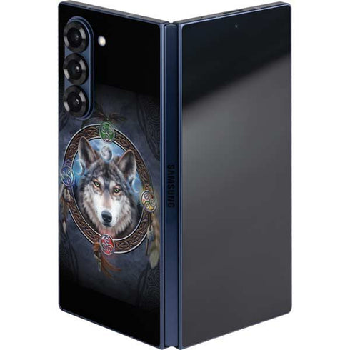 Wolf Symbols by Brigid Ashwood Galaxy Z Fold6 Skin