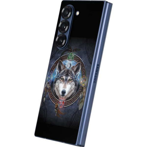 Wolf Symbols by Brigid Ashwood Galaxy Z Fold6 Skin
