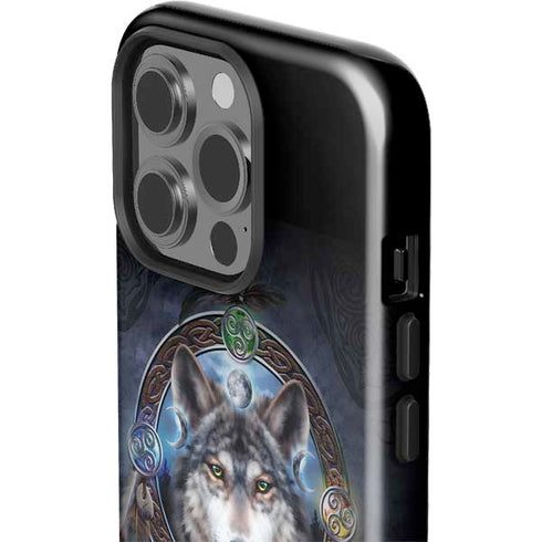 Wolf Symbols by Brigid Ashwood iPhone 15 Pro Impact Case