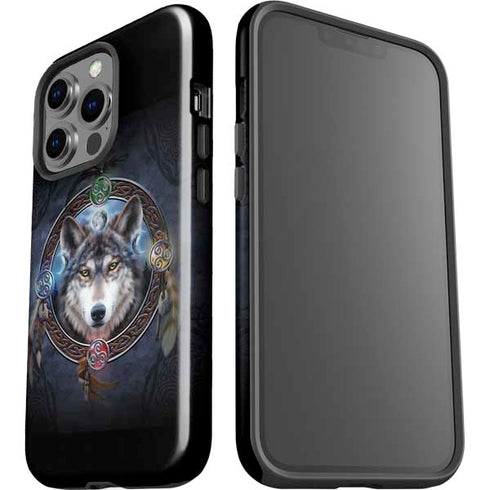Wolf Symbols by Brigid Ashwood iPhone 15 Pro Impact Case