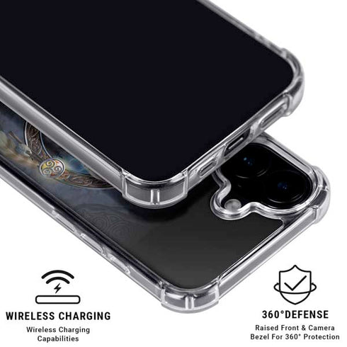 Wolf Symbols by Brigid Ashwood iPhone 16 MagSafe Case