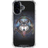 Wolf Symbols by Brigid Ashwood iPhone 16 Plus Clear Case