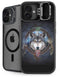 Wolf Symbols by Brigid Ashwood iPhone 16 Plus Kickstand Case