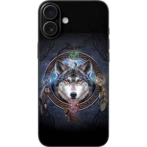 Wolf Symbols by Brigid Ashwood iPhone 16 Plus Skin