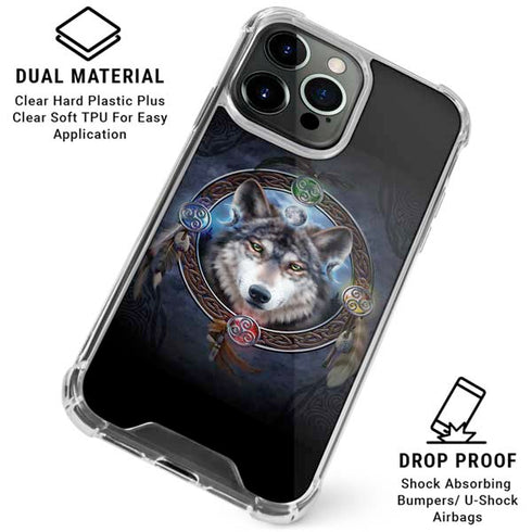 Wolf Symbols by Brigid Ashwood iPhone 16 Pro Max Clear Case