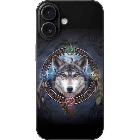 Wolf Symbols by Brigid Ashwood iPhone 16 Skin