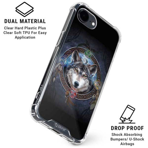Wolf Symbols by Brigid Ashwood iPhone 16e Clear Case
