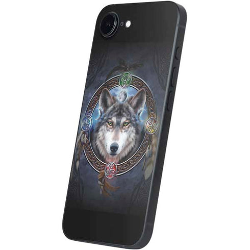 Wolf Symbols by Brigid Ashwood iPhone 16e Skin
