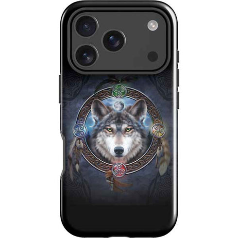 Wolf Symbols by Brigid Ashwood iPhone 18 Pro Impact Case