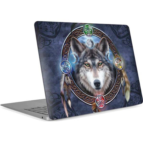 Wolf Symbols by Brigid Ashwood Apple MacBook Air Skin
