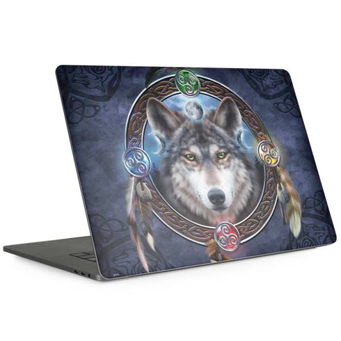 Wolf Symbols by Brigid Ashwood MacBook Skins
