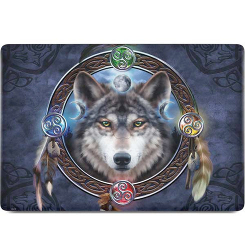 Wolf Symbols by Brigid Ashwood MacBook Skins