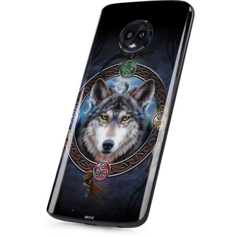 Wolf Symbols by Brigid Ashwood Moto G6 Skin