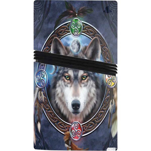 Wolf Symbols by Brigid Ashwood PS5 Pro Bundle Skin